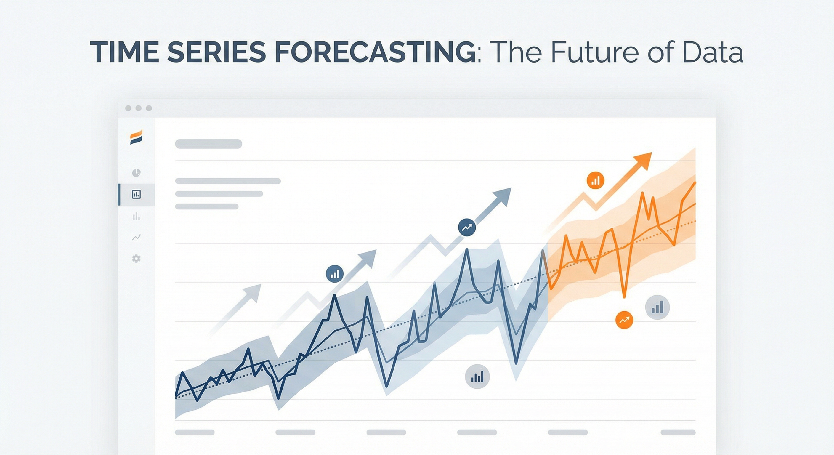 Time series forecasting visualization